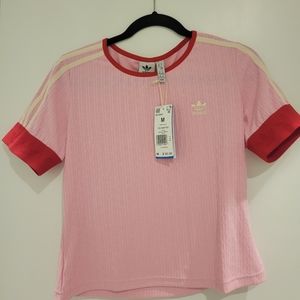 COPY - TOP ONLY- Adidas Women Pink Set- Large Pants, Medium Top BRAND NEW